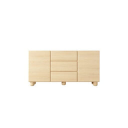 Arten Lomo 160Cm Oak Vincenza Sideboard With Two Cupboards And Three Drawers - thumbnail 2