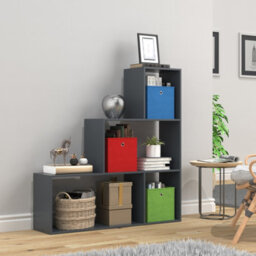 Vcm Wood Shelf Room Divider Books Dubila M - thumbnail 3