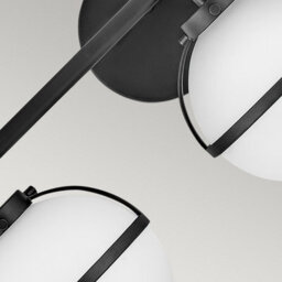 Luminosa Lighting Luminosa Hinkley Hollis Bathroom Wall Lamp Black, Ip44 - thumbnail 4
