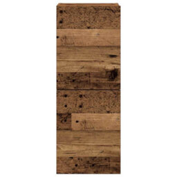 Berkfield 4 Piece Tv Cabinet Set Wall-Mounted Old Wood Engineered Wood - thumbnail 7