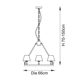 Luminosa Lighting Luminosa Chester Brushed Aged Brass Plate Pendant Light With Coral Pink Fabric Ikat Shade 16Cm 3X B22 - thumbnail 8