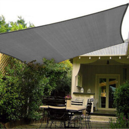 Grey 2X3M Rectangular Hdpe Shade Sail Uv Resistant - thumbnail 6
