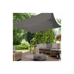 Grey 2X3M Rectangular Hdpe Shade Sail Uv Resistant - thumbnail 2