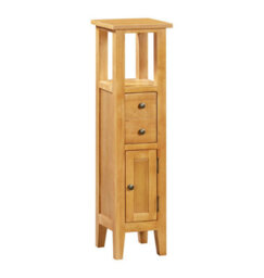 Hallowood Furniture Aston Open Top Tower Cabinet - thumbnail 8