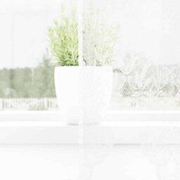 Walplus Curtains With Curtains White 200 X 100 Cm Polyester - thumbnail 3