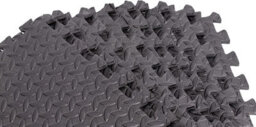Shatchi Black Gym Flooring Puzzle Mat Interlocking Eva Floor Tiles Non Slip Rubber Cushion For Home Workout Yoga Matting,36Pcs - thumbnail 4