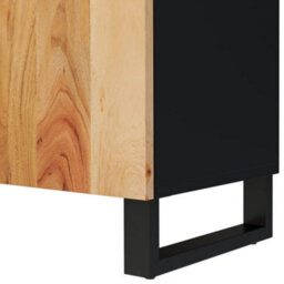 Berkfield Durable Tv Cabinet 105X33.5X46 Cm Solid Wood Acacia&engineered Wood - thumbnail 6