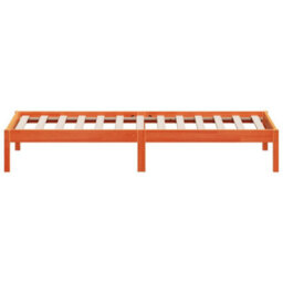 Berkfield Day Bed Without Mattress Wax Brown 80X200 Cm Solid Wood Pine - thumbnail 5