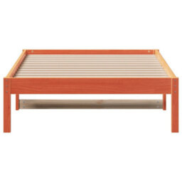 Berkfield Day Bed Without Mattress Wax Brown 80X200 Cm Solid Wood Pine - thumbnail 4