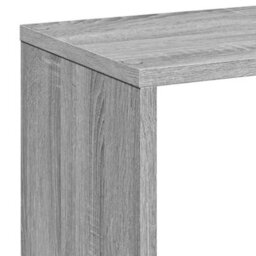 Berkfield Room Divider Bookcase Grey Sonoma 67X25X161.5 Cm Engineered Wood - thumbnail 9
