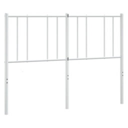 Berkfield Metal Headboard White 150 Cm - thumbnail 2