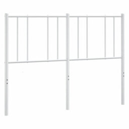 Berkfield Metal Headboard White 150 Cm - thumbnail 5