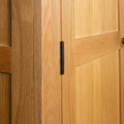 Elm Home And Products Elm Home And Garden Exquisite Oak Double Wardrobe Oak  2 Doors 1 Drawer - thumbnail 3