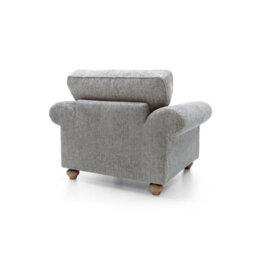 Abakus Direct Ingrid Collection Armchair In Ash Grey - thumbnail 5