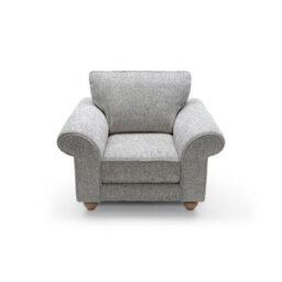 Abakus Direct Ingrid Collection Armchair In Ash Grey - thumbnail 6
