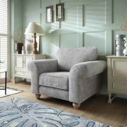 Abakus Direct Ingrid Collection Armchair In Ash Grey