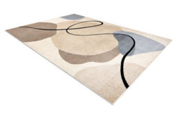 RugsX Carpet Fusion 9213 Cream Beige - Geometric, Modern, Abstract 80X150 Cm - thumbnail 1