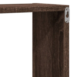 Berkfield Wall Shelf Brown Oak 96X18X60 Cm Engineered Wood - thumbnail 8
