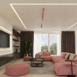 Luminosa Lighting Luminosa Ring Twin Ceiling Spotlight Pink 2X Gu10 - thumbnail 9