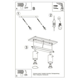 Luminosa Lighting Luminosa Ring Twin Ceiling Spotlight Pink 2X Gu10 - thumbnail 8