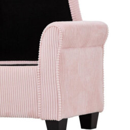 Corduroy Storage Bench Ottoman Footstool Lift Up Seat Bedroom - thumbnail 6