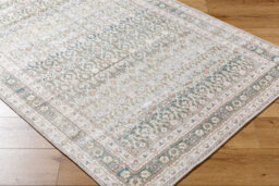 Livabliss Our Pnw Home Rainier-Washable Green Beige Brown Traditional Boho Vintage Living Dining Bedroom Rug 160 X 220 Cm Easy Care - thumbnail 6