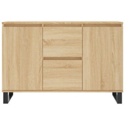 Berkfield Sideboard Sonoma Oak 104X35X70 Cm Engineered Wood - thumbnail 5