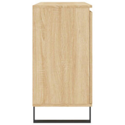 Berkfield Sideboard Sonoma Oak 104X35X70 Cm Engineered Wood - thumbnail 7