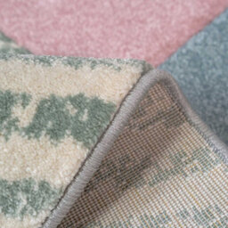 Loomed Pastel Multicolour Block Geometric Living Area Rug 190X280Cm - thumbnail 6