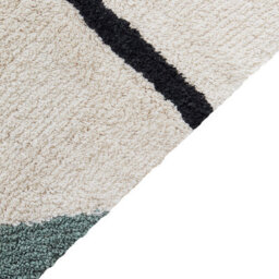 Beliani Kids Rug Alakol Multicolour 140 X 200 Cm Cotton - thumbnail 4