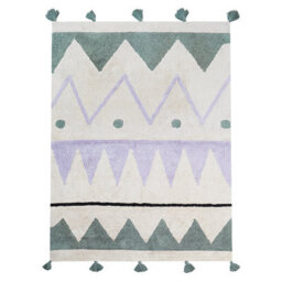 Beliani Kids Rug Alakol Multicolour 140 X 200 Cm Cotton - thumbnail 1