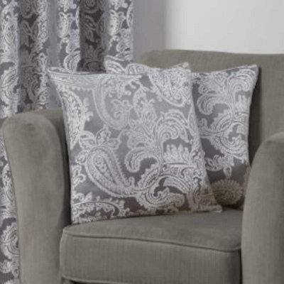 Cavendish Cushion Cover In Silver