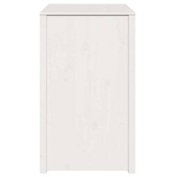 Berkfield Outdoor Kitchen Cabinet White 106X55X92 Cm Solid Wood Pine - thumbnail 6