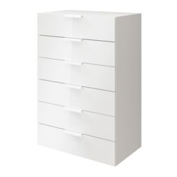 GoodHome Atomia Freestanding White No Effect 6 Drawer Chest (H)1125mm (W)750mm (D)450mm - thumbnail 2