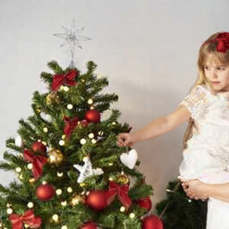 Christmas Tree Star Topper Led Snowflake Christmas Tree Decoration - thumbnail 4