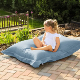 rucomfy Beanbags Rucomfy Indoor Or Outdoor Kids Water Resistant Squarbie - Seafoam Beanbag Lounger - thumbnail 1
