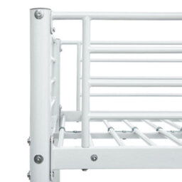 Walplus Bunk Bed Frame Without Mattress White Metal 140X200 Cm/90X200 Cm - thumbnail 5