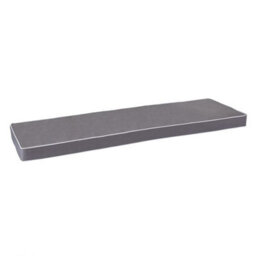 Alfresia Grey 3 Seater Garden Bench Cushion, 153Cm Wide, Filled With Thick Luxury Foam - thumbnail 1