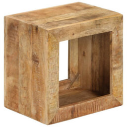Berkfield Stool 40X30X40 Cm Solid Wood Mango - thumbnail 9