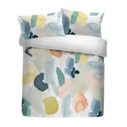 Appletree Solice 100% Cotton Digital Print Multicoloured Duvet Cover Set - thumbnail 4