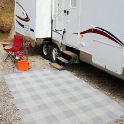The Rugs Ecology Collection Outdoor Rugs In Grey  700Gr - thumbnail 5