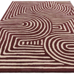 Brown Handmade Easy To Clean Modern Abstract Wool Living Room Dining Room Bedroom Rug-200Cm X 290Cm - thumbnail 4