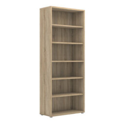 Furniture To Go Prima Bookcase 5 Shelves In Oak - thumbnail 1