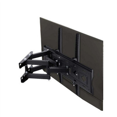 Tv Wall Bracket Mount Tilt Swivel Double Arms For 32 40 43 50 55 65 75 Inch - image 1