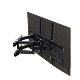 Tv Wall Bracket Mount Tilt Swivel Double Arms For 32 40 43 50 55 65 75 Inch - thumbnail 1