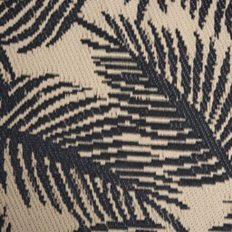 OHS Leaf Outdoor Rug Tropical Garden Area Mat Waterproof, Mono - 160 X 230Cm - thumbnail 4