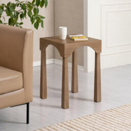 MH London Casa Side Table Solid Wood Veneer Bedside Table For Living Room And Bedroom - thumbnail 7