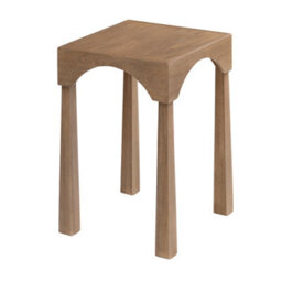 MH London Casa Side Table Solid Wood Veneer Bedside Table For Living Room And Bedroom - thumbnail 2