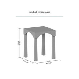 MH London Casa Side Table Solid Wood Veneer Bedside Table For Living Room And Bedroom - thumbnail 8