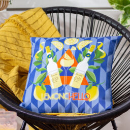 Furn. Limoncello Abstract Outdoor Cushion Cover - thumbnail 1